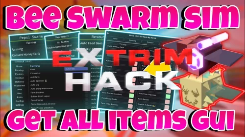 Скрипт на Bee Swarm Simulator для Roblox - Inf Items