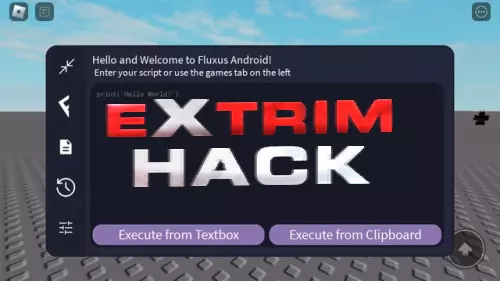 Инжектор Fluxus Mobile на Roblox v2.634